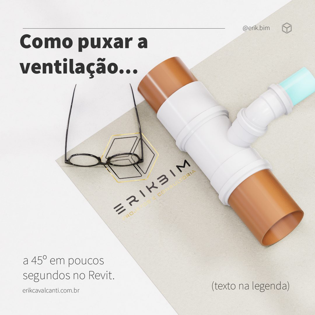 COMO PUXAR VENTILAÇÃO DE FORMA PRÁTICA NO REVIT MEP