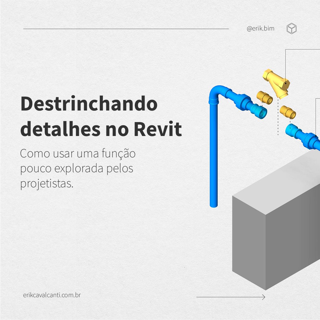 COMO DESTRINCHAR DETALHES NO REVIT MEP